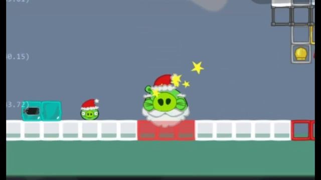 A Christmas story in Bad Piggies! смотреть онлайн