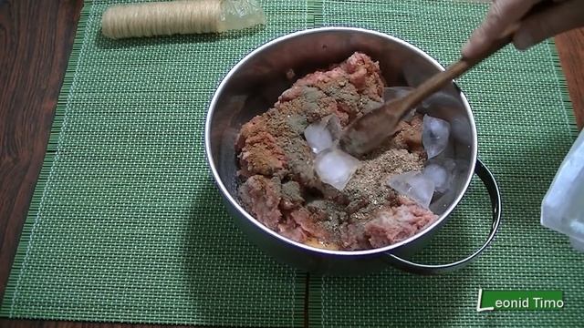 Колбаса ДОКТОРСКАЯ домашняя. Рецепт домашней колбасы | Leonid Timo смотреть онлайн