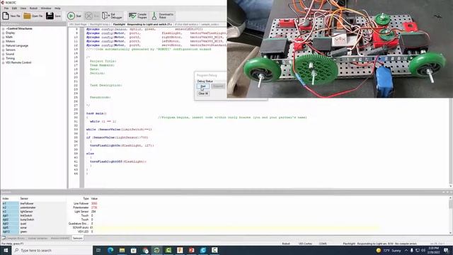 While Loops & If/Else Statements w/ RobotC & the PLTW Testbed смотреть онлайн