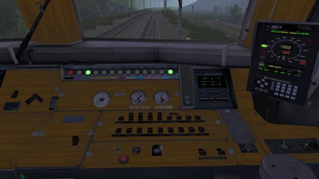 Trainz Simulator 2012 поездка по Чертановскому направлению МЖД