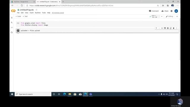 How to upload image to google colab смотреть онлайн