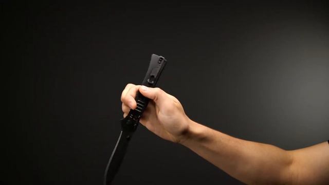 Нож полуавтоматический SOG SlimJim XL black сталь AUS 8 смотреть онлайн