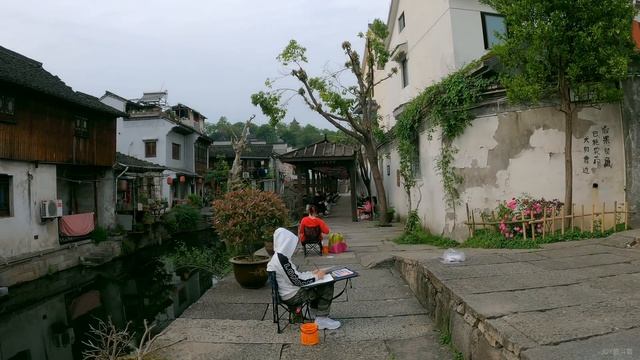 4K China Zhejiang Shaoxing Historic District Walk Tour/大陸浙江紹興書聖故里王羲之歷史文化街區 街景漫步街拍 смотреть онлайн
