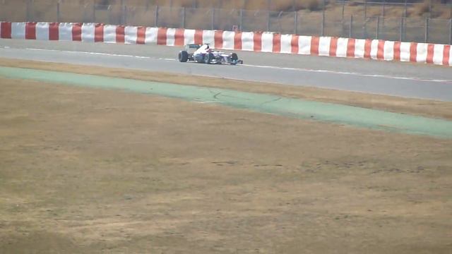 Michael Schumacher @ Mercedes W03 test F1 Catalunya 2012 смотреть онлайн