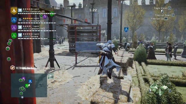 Altair Stealth Kills - Quick Infiltration - Assassin's Creed UNITY Co Op 1000 Hours смотреть онлайн