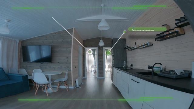 Барнхаус 75 кв. м. от компании Базахаус Модерн смотреть онлайн