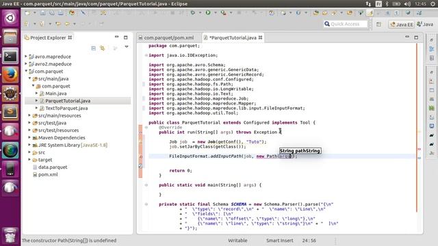 Apache Parquet 5 : Apache parquet with Avro and MapReduce смотреть онлайн