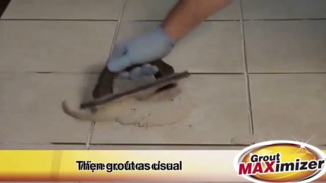 Mapei Grout MAXimizer смотреть онлайн