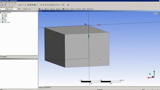 Моделирование теплового состояния помещения в Ansys Fluent ч.1