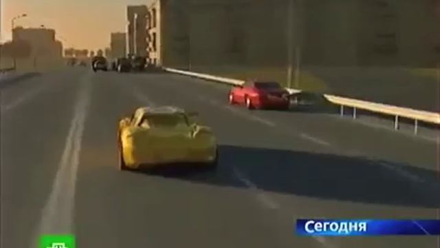 Гонка по Москве смотреть онлайн
