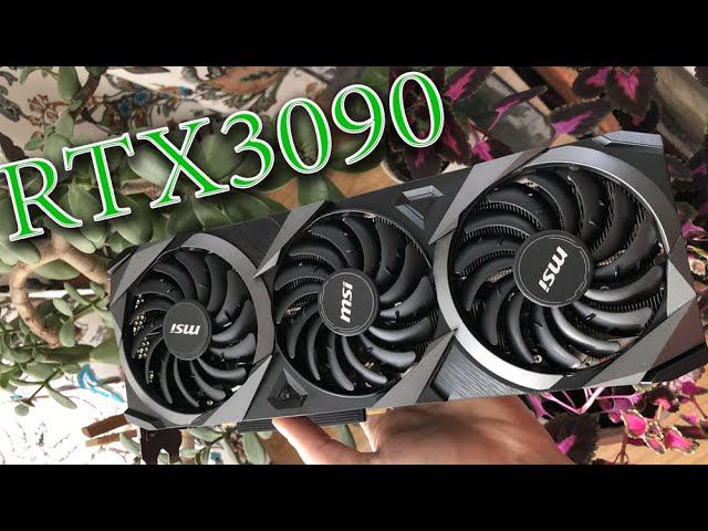 MSI RTX3090 VENTUS тест в играх и сравнение с RTX2070