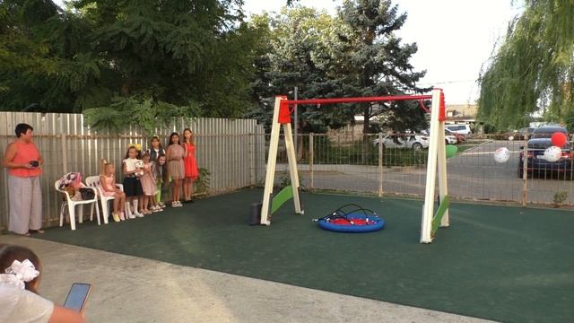 Ейск: открытие детской площадки 01.09.2021 смотреть онлайн