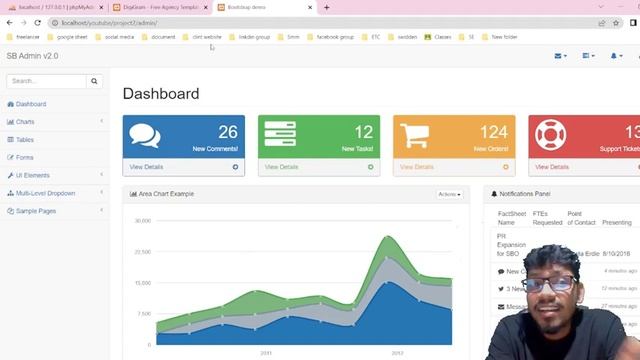 full website development using php mysql database #1 || by mithun sarker смотреть онлайн