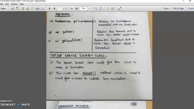 TCP Lecture 3 JAVA смотреть онлайн