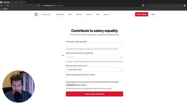 Introducing JustDjango Salaries: Salary data for Django developers смотреть онлайн