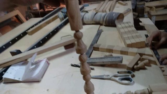 Процесс изготовления торцевых шахмат из дуба (Складные) смотреть онлайн