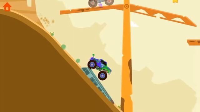 Monster truck go: Racing Games - Game For Kids смотреть онлайн
