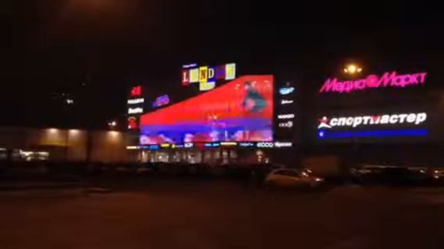 Медиафасад светодиодный 500м2, шаг пикселей 200х200мм смотреть онлайн