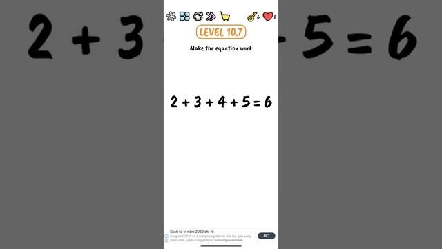 Brain Quiz - Test Your Brain: Level Make the equation work - Answer смотреть онлайн