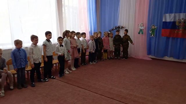 Песня "Папа самый лучший друг" подготовительная группа "Звёздочка" смотреть онлайн