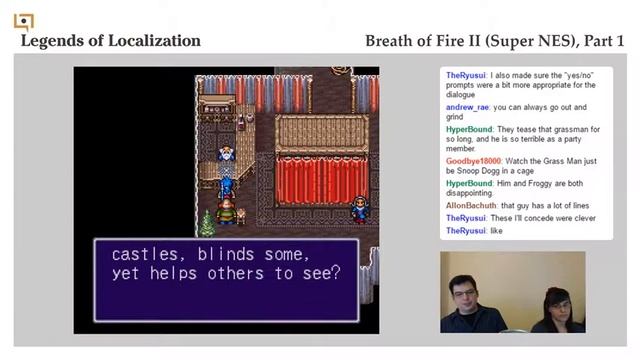 Breath of Fire II, Part 1/20 [Legends of Localization Live Stream] смотреть онлайн