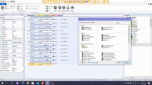 Создаём кнопку about в Construct 2 (3 часть) и скачиваем Construct 2 смотреть онлайн