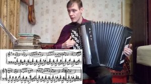 Старый клён разбор на баяне. Урок №74