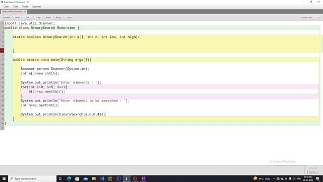 Binary Search using Recursion || SB Codes #java #programming #recursion #binarysearch смотреть онлайн