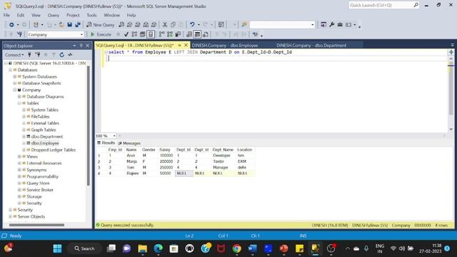 SQL Server Part 20 |Advanced Join| Malayalam смотреть онлайн