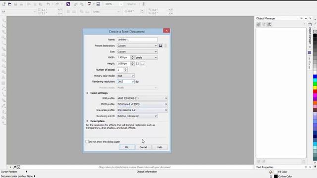 How to create a new page. Corel Draw X6 Tutorials. смотреть онлайн