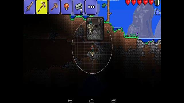 Прохождение Terraria. Часть #2. СТРАНСТВУЮЩИЙ ТОРГОВЕЦ! смотреть онлайн