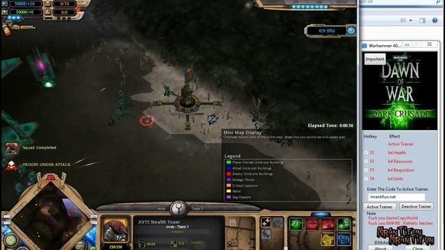 Warhammer 40,000 Dawn of War Dark Crusade V1.4 Trainer +4 смотреть онлайн