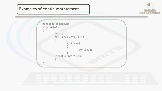 Lecture 14 - Break, Continue and goto Statements in C Programming | Marathi | Krushna Pise смотреть онлайн