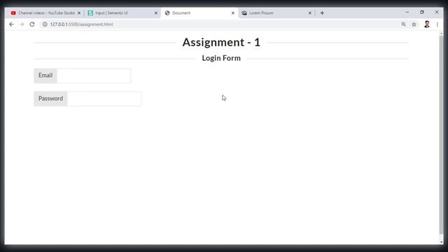 12.Solution | Login Form | Semantic UI смотреть онлайн