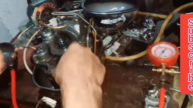 How to repair compressor pump/compressor complete repairing/Old compressor repairing смотреть онлайн