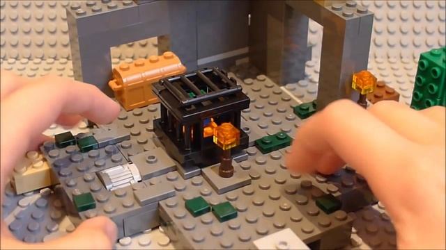 Обзор на Лего |#3| Lego Minecraft ,,Подземелье" смотреть онлайн