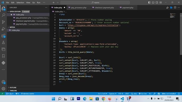 LIPA NA MPESA STK PUSH USING PHP (TINYPESA) смотреть онлайн