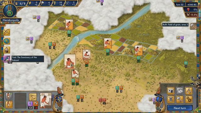 SANCTUARY OF THE FALCON - Pre-Dynastic Egypt Gameplay #2 (Pre-Civilization Egypt) смотреть онлайн