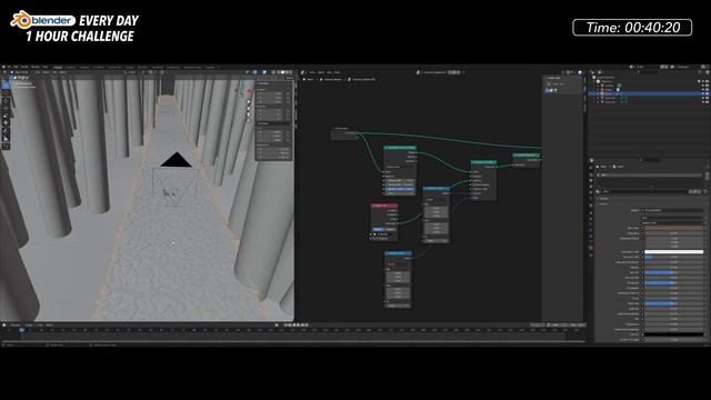 I use this one Geometry Node technique all the time - Blender Every Day #227 смотреть онлайн