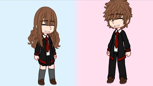 Harry Potter characters meet their genderbends! | Harry Potter skit смотреть онлайн