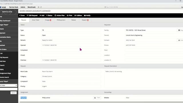 VUE Desktop - Reassigning Vendor Work Order to FM смотреть онлайн