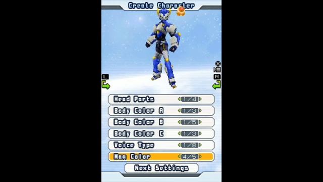 Phantasy star 0 (All Character Editor hair color, clothes color, skin, head type and voices DS Game смотреть онлайн