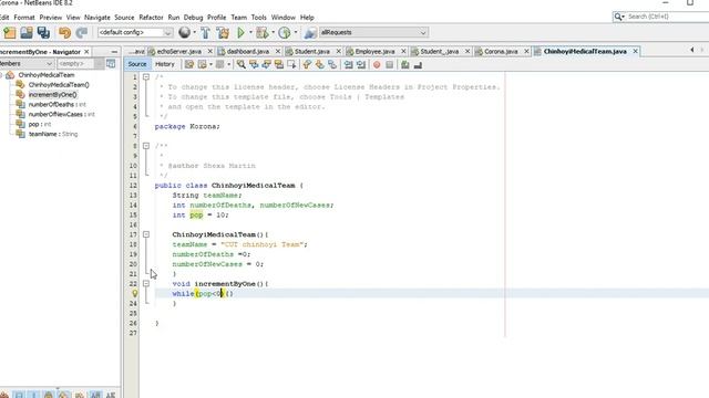 6 Sample java program the Corona Java program смотреть онлайн