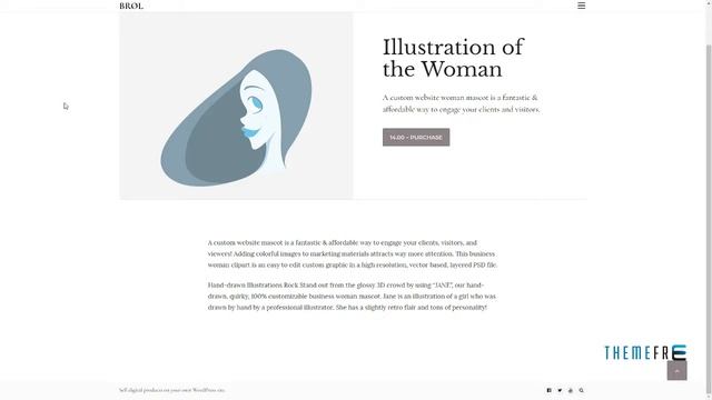 BrÃ¸l - Minimalist WordPress theme for Easy Digital Downloads смотреть онлайн