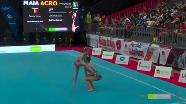 2022 MIAC (Portugal) - WP 11-18 - DYNAMIC - Zoë Van Doorne - Lieke De Graeve - SPORTAC86 DEINZE смотреть онлайн
