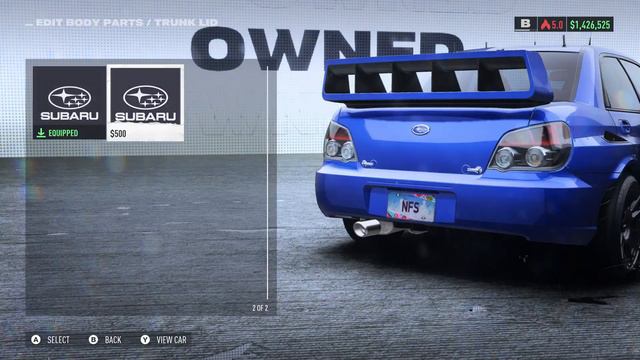NFS Unbound -:- Subaru WRX STI -:- TUNING Gameplay смотреть онлайн