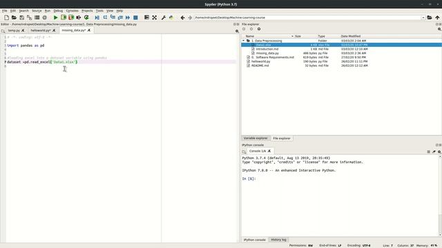 5. Data Preprocessing - Repairing missing values in Python | Machine Learning in Hindi смотреть онлайн