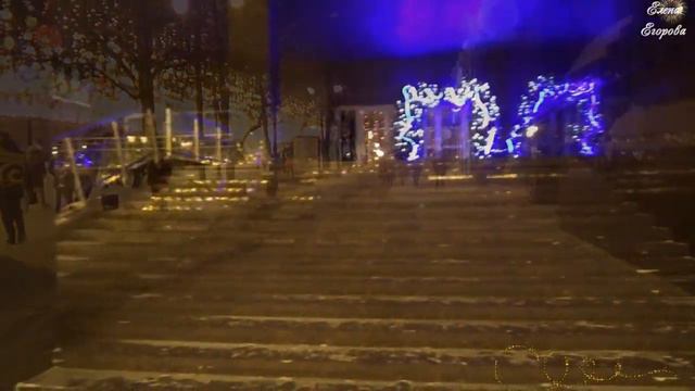КИРОВКА. ЧЕЛЯБИНСКИЙ АРБАТ В НОЧЬ С 6 НА 7 ЯНВАРЯ #Челябинск #урал #vlog #life смотреть онлайн