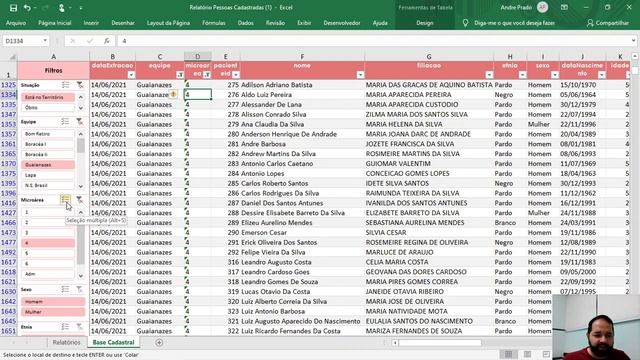 Relatório de Pessoas Cadastradas Saúde na Rua (usando modelo do Bitrix) смотреть онлайн