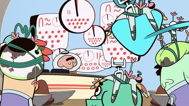 Космические цыплята в космосе серия 20 Жизненно важный экзамен смотреть онлайн